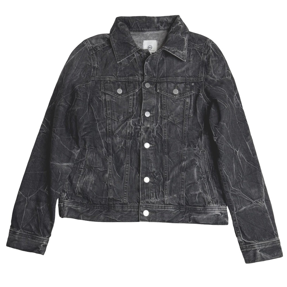 AG‎ Adriano Goldschmied Mia Provocation Denim Trucker Jacket XL